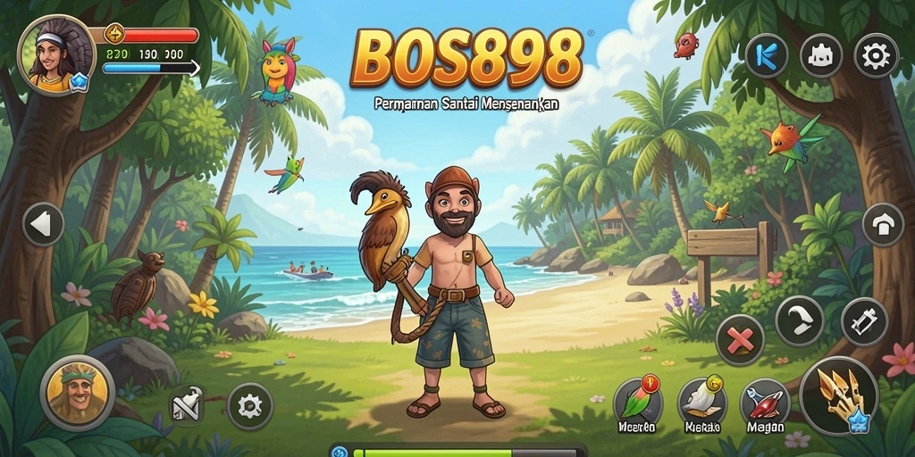 Tampilan gameplay dari BOS898 yang seru dan menarik.