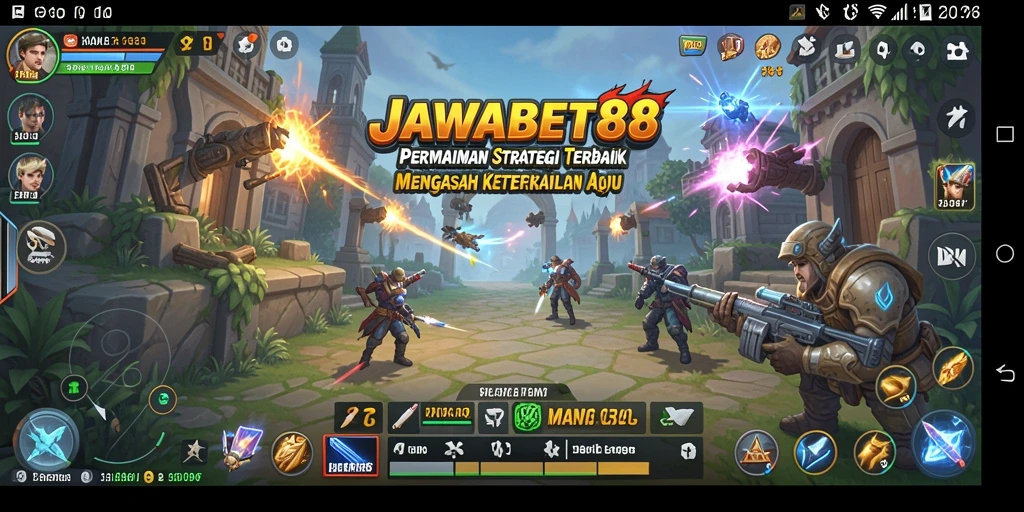 Tampilan gameplay mendebarkan dari JAWABET88 yang menunjukkan pertempuran strategi.