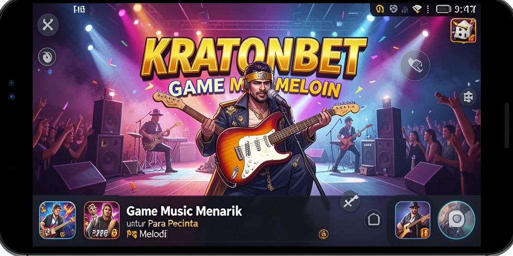 Tampilan gameplay KRATONBET yang memukau dan interaktif.