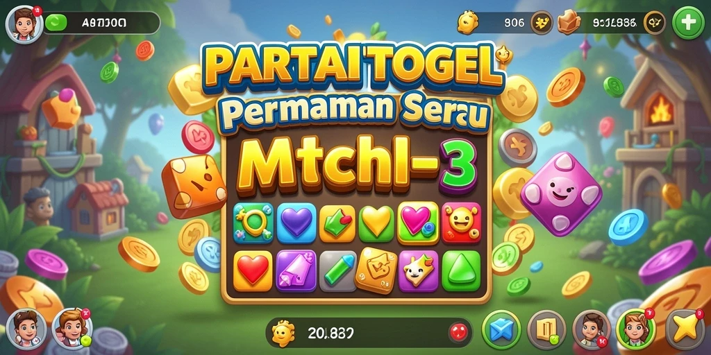 Gameplay seru MATCH-3 di PARTAITOGEL dengan grafis menawan.